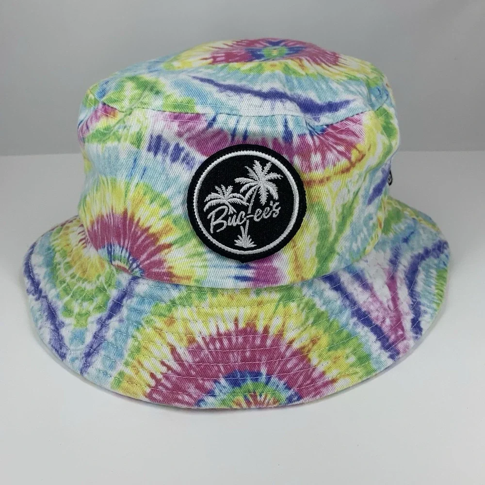 Buc-ees Bucket Hat Palm Trees Patch Women 22